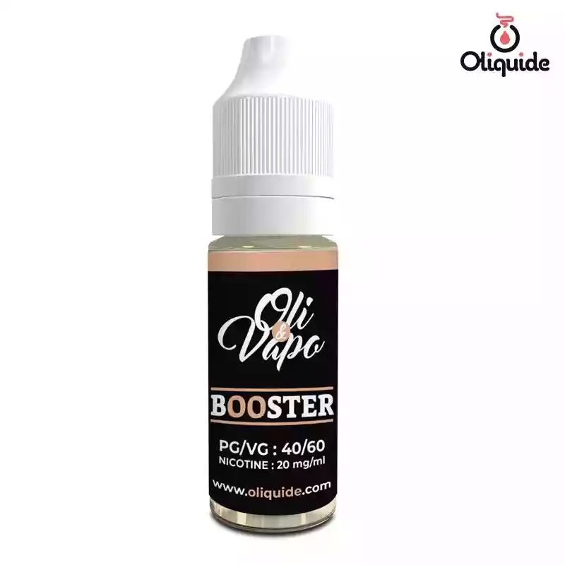 Testez les fonctionnalités du Booster 40/60 Oli & Vapo de Oliquide