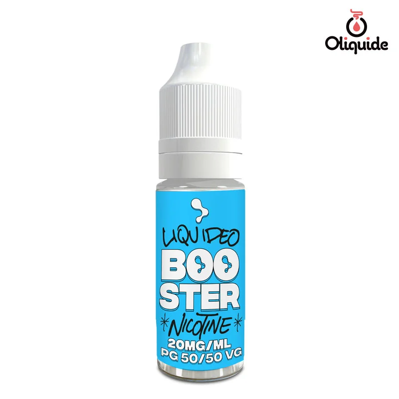 Expérimentez le Booster 50/50 Liquideo de Liquidéo et découvrez ses multiples facettes