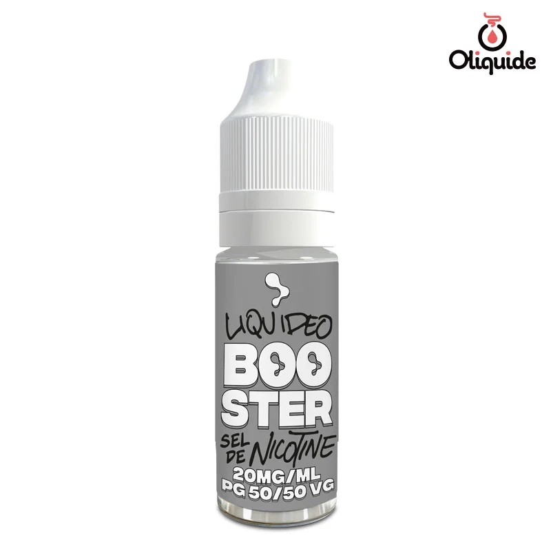 Testez le Booster Sel de nicotine 50/50 de Liquidéo et exploitez son plein potentiel