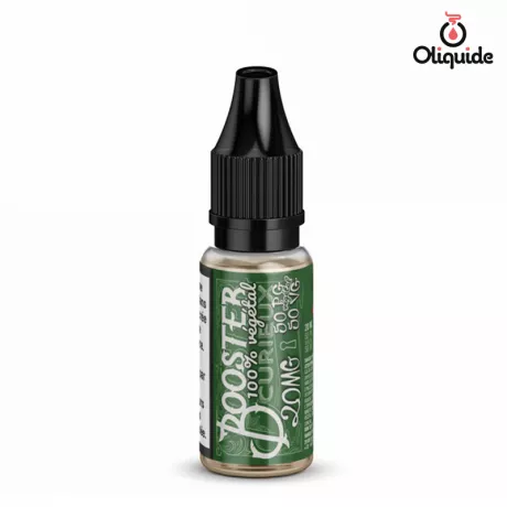 Booster DIY Booster Curieux 50/50 100% végétal de la marque Curieux