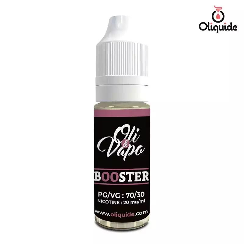 Testez le Booster Oli & Vapo 70/30 de Oliquide et enregistrez vos impressions