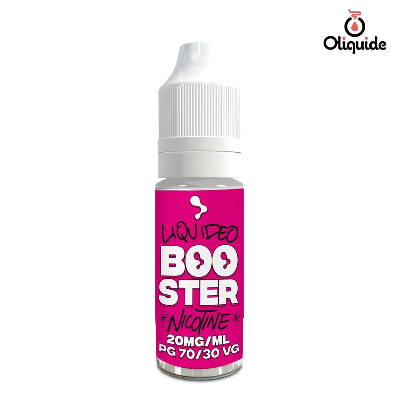Expérimentez le Booster 70/30 Liquideo de Liquidéo et enregistrez les résultats