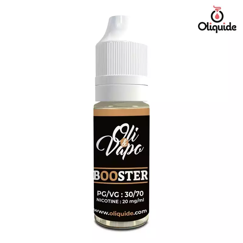 Expérimentez le Booster 30/70 Oli & Vapo de Oliquide pour une approche novatrice
