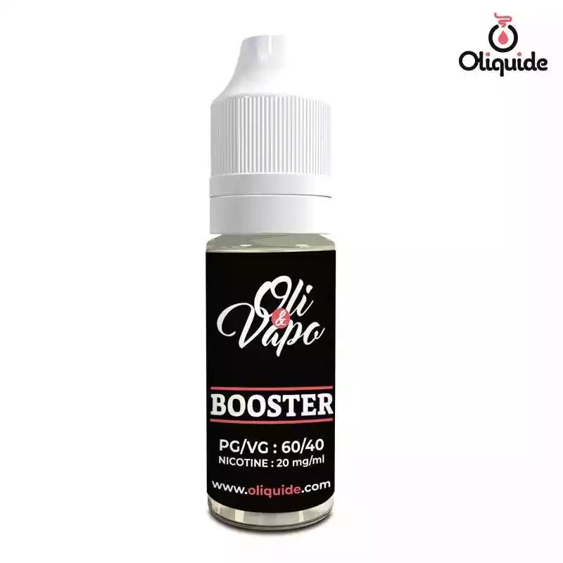 Partez à la découverte du Booster 60/40 Oli & Vapo de Oliquide