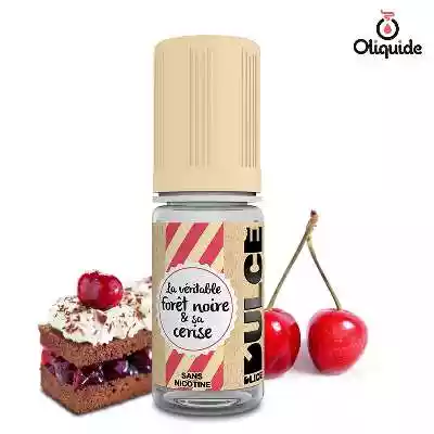 Liquides DLUO Dépassée La véritable forêt noire et sa cerise de la marque Dlice