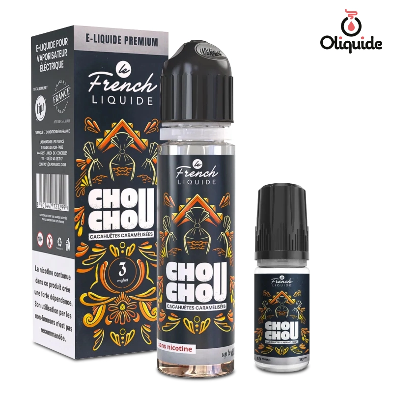 Testez le Chouchou 60 ml de Le French Liquide et exploitez tout son potentiel