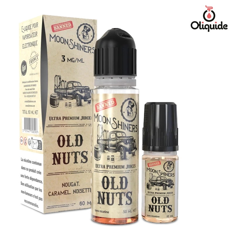 Explorez les multiples facettes du Old Nuts 60 ml de Lips - Le French Liquide