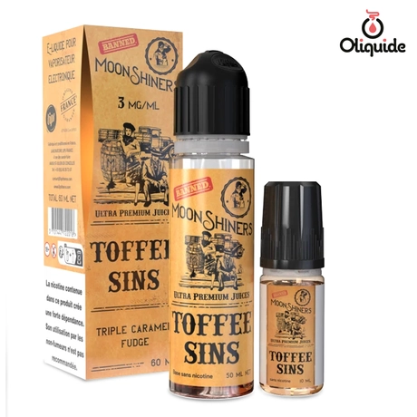 Le French Liquide 50ml Toffee Sins 60 ml de la marque Lips - Le French Liquide