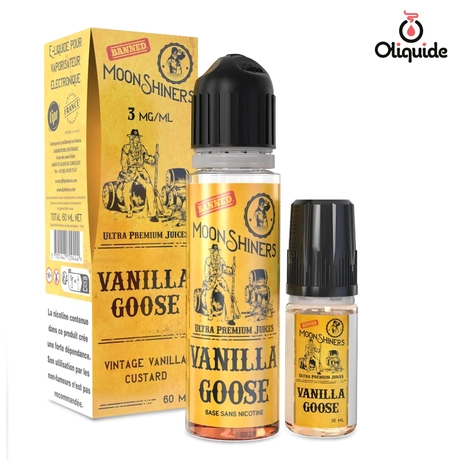 Le French Liquide 50ml Vanilla Goose 60 ml de la marque Lips - Le French Liquide