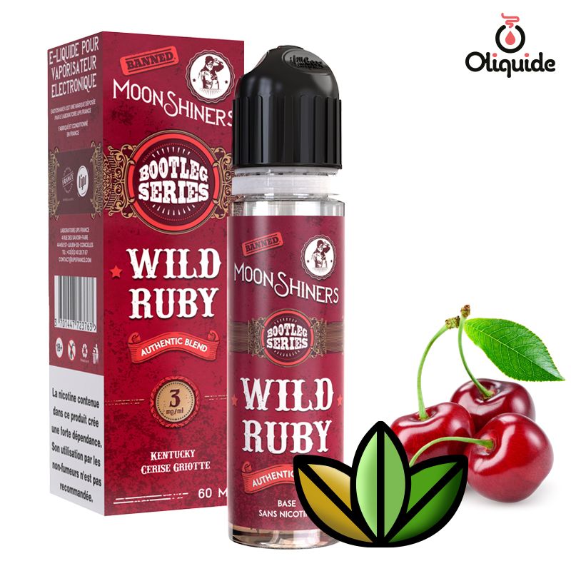 Mettez à l'épreuve vos compétences avec le Wild ruby Authentic Blend 60ml de Lips