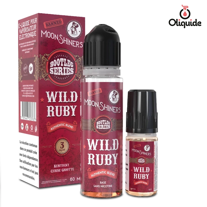 Profitez de l'expérience unique du Wild Ruby Authentic Blend 60ml de Lips