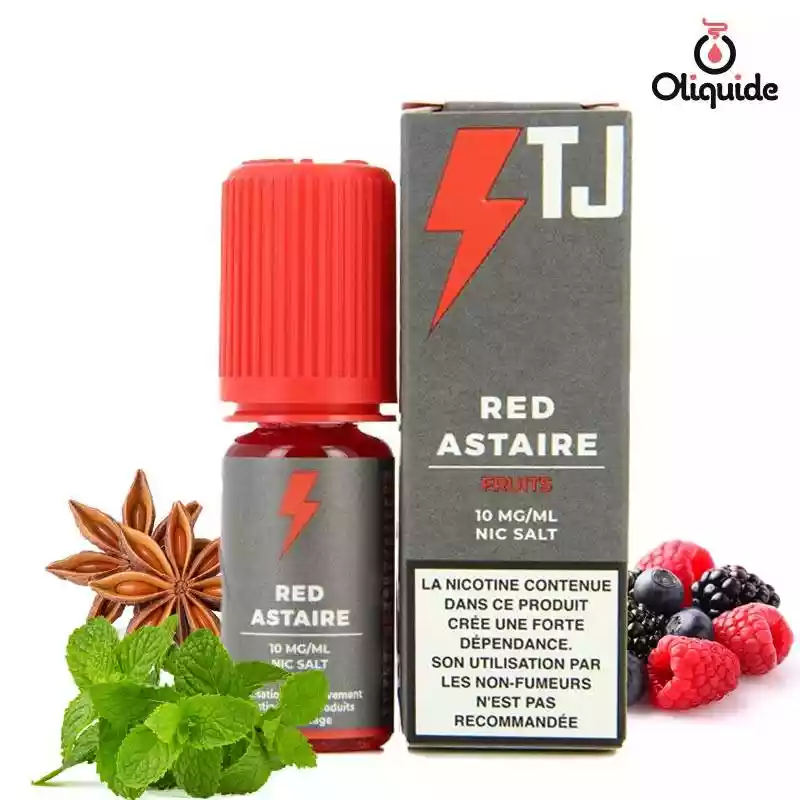 Testez le Red Astaire sels de nicotine de Tjuice pour une expérience unique