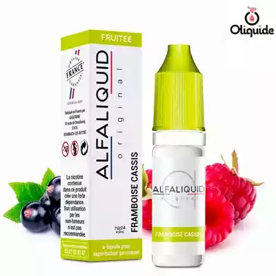 Liquides DLUO Dépassée Framboise Cassis de la marque Alfaliquid