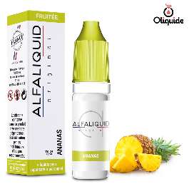 Liquide Alfaliquid Original Ananas pas cher