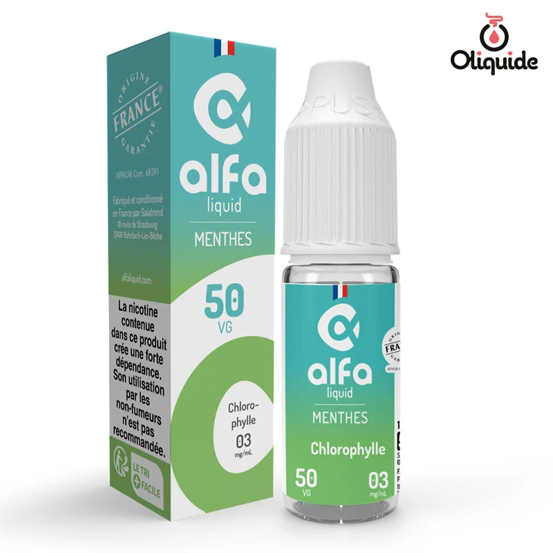 Profitez de l'occasion pour tester le Chlorophylle de Alfaliquid