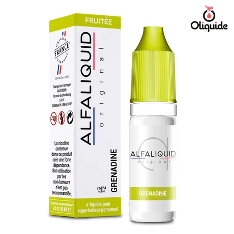 Alfaliquid Grenadine de la marque Alfaliquid