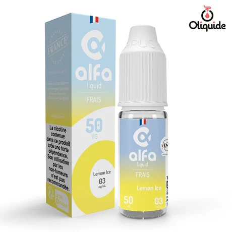 Alfaliquid Lemon Ice de la marque Alfaliquid