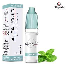 Liquide Alfaliquid Original Menthe pas cher