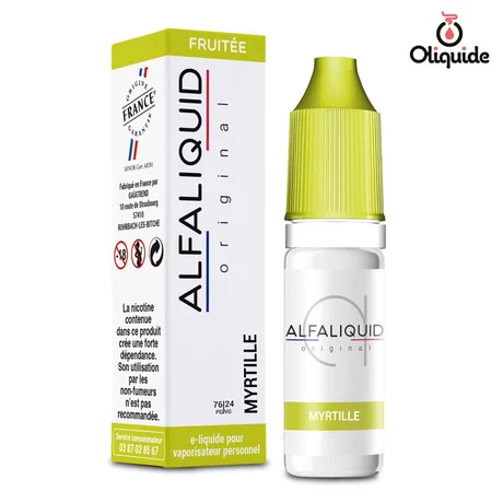 Alfaliquid Myrtille de la marque Alfaliquid
