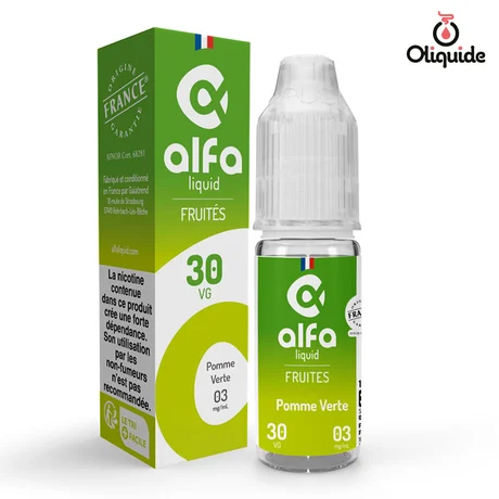 Alfaliquid Pomme Verte de la marque Alfaliquid