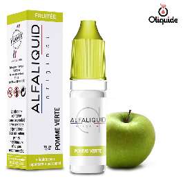 Liquide Alfaliquid Original Pomme Verte pas cher