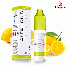 Liquide Alfaliquid Original Citron pas cher