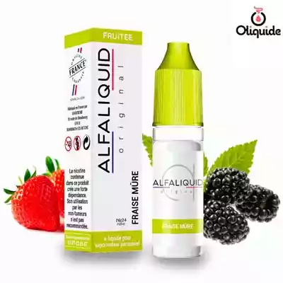 Liquides DLUO Dépassée Fraise - Mûre de la marque Alfaliquid