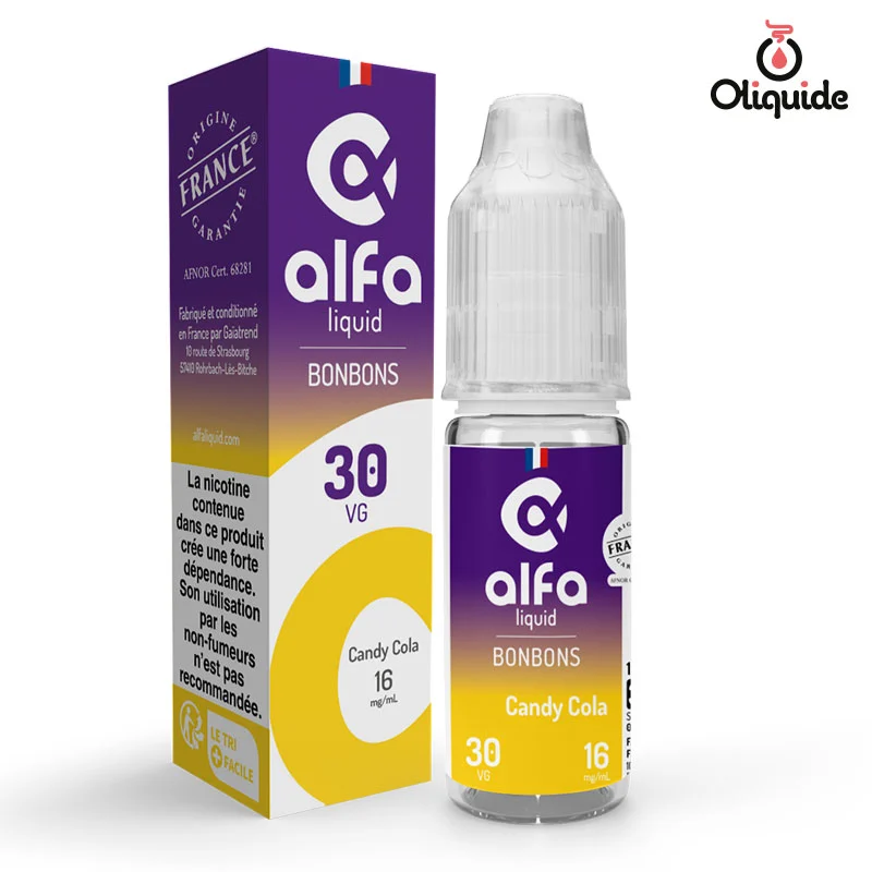 Tentez votre chance avec le Candy cola de Alfaliquid