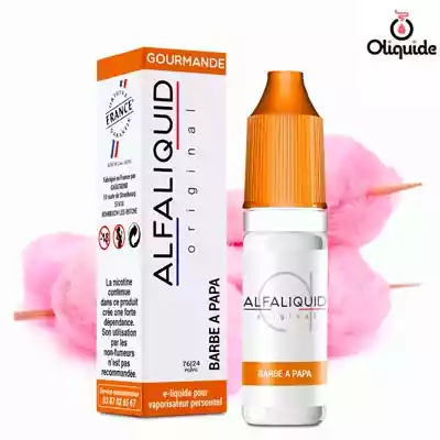 Liquides DLUO Dépassée Barbe à Papa de la marque Alfaliquid