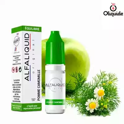 Liquides DLUO Dépassée Pomme Camomille de la marque Alfaliquid