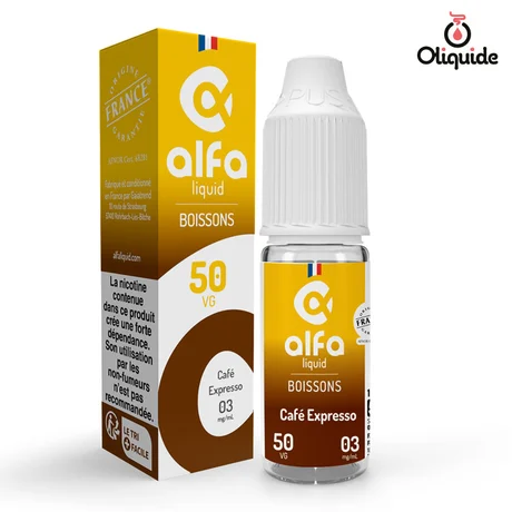 Alfaliquid Café Expresso de la marque Alfaliquid