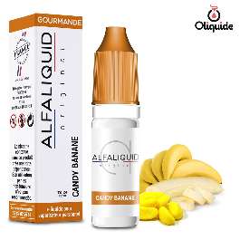 Candy banane de la collection Alfaliquid Original 