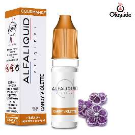 Candy violette de la collection Alfaliquid Original 