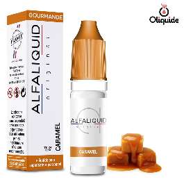 Caramel de la collection Alfaliquid Original 