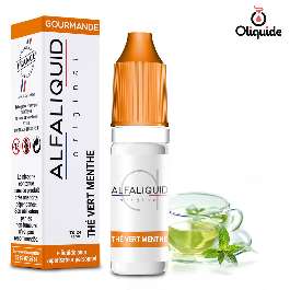 Thé Vert Menthe de la collection Alfaliquid Original 