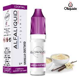 Liquide Alfaliquid Original Vanilla Custard pas cher