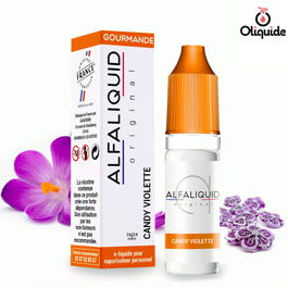 Candy violette de la collection Alfaliquid Original 