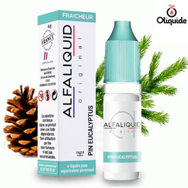 Liquide Alfaliquid Original Sapin / Pin-Eucalyptus pas cher