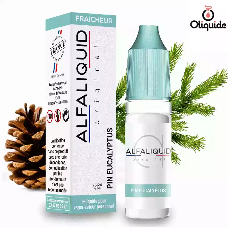Essayez le Pin Eucalyptus de Alfaliquid