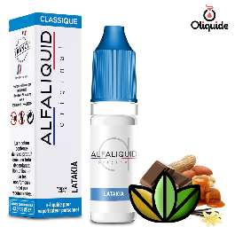 Latakia de la collection Alfaliquid Original 