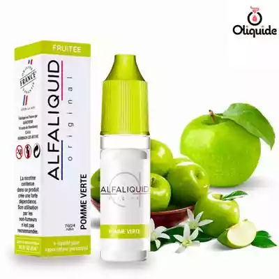 Liquides DLUO Dépassée Pomme Verte de la marque Alfaliquid