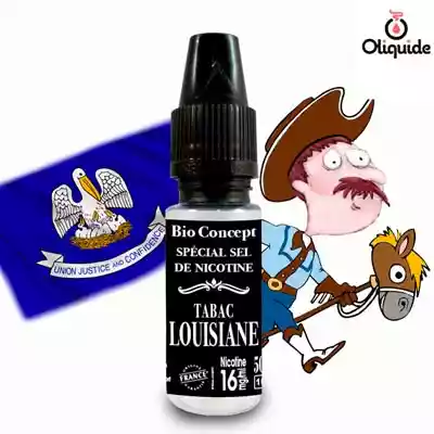 Liquides DLUO Dépassée Louisiane au Sel de nicotine de la marque Bioconcept