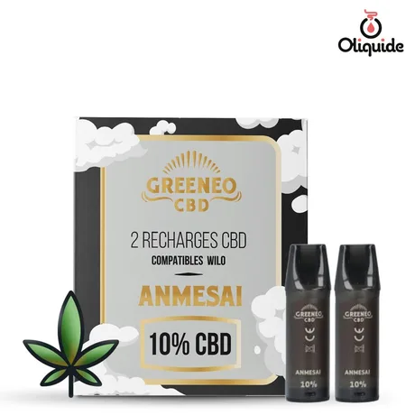 Cartouche Pod Wilo Greeneo Cartouche Pod Wilo Anmesai x2 de la marque Greeneo