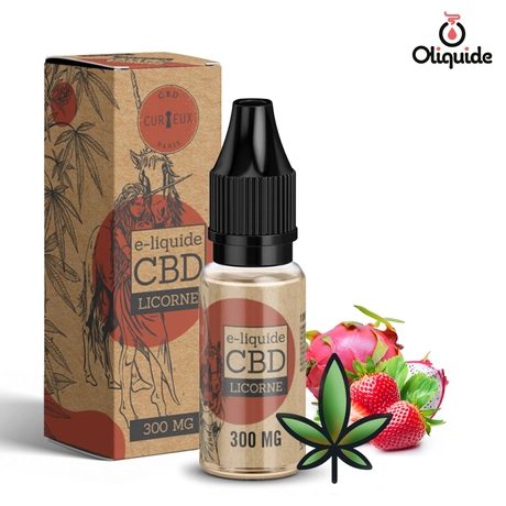 Curieux CBD Licorne CBD de la marque Curieux