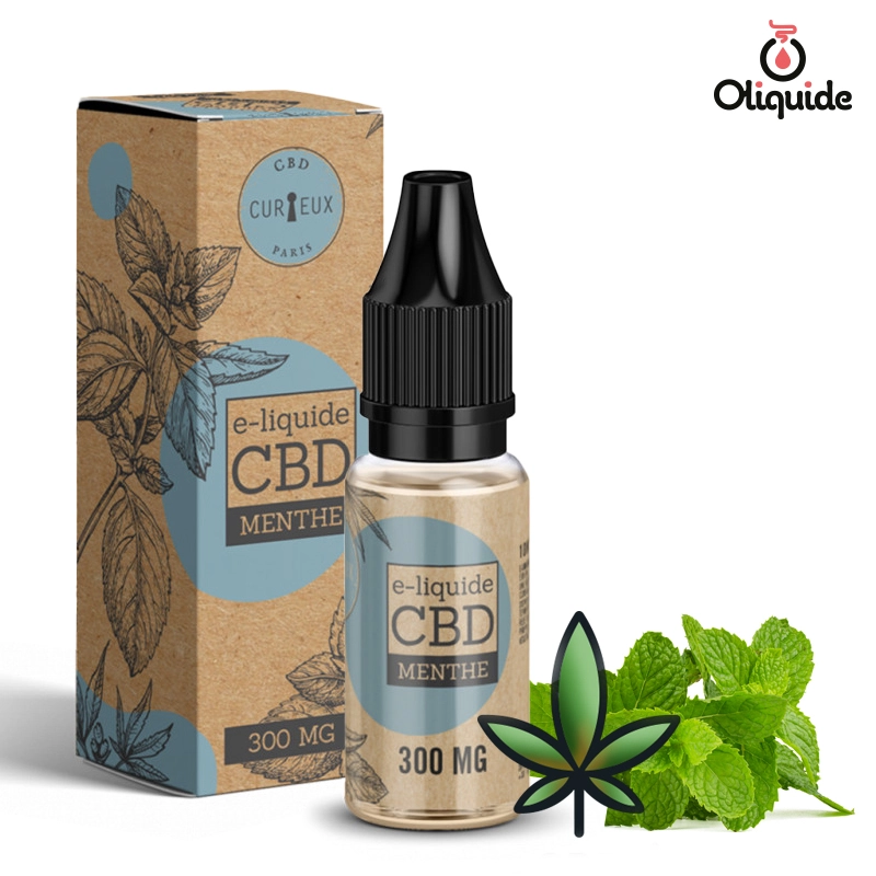 Testez le Menthe CBD de Curieux et observez les résultats