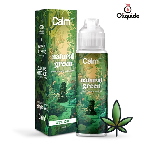 Fuu Calm+ 50ml Natural Green CBD 250 mg - 50 ml de la marque Fuu