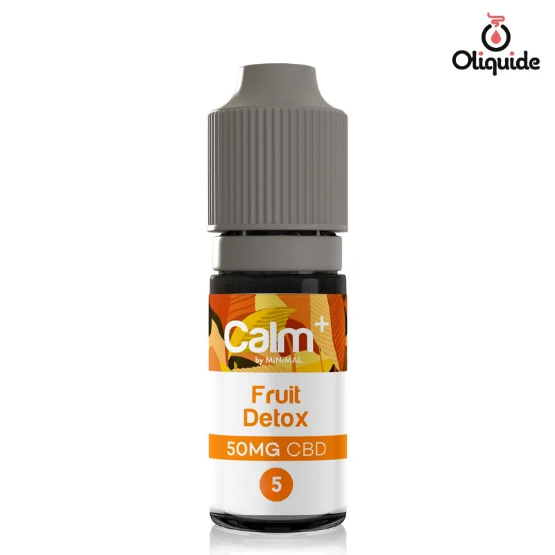 Testez le Fruit Detox CBD de Calm+ pour une expérience unique