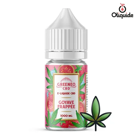 Greeneo 30ml Goyave frappée CBD Greeneo 30 ml de la marque Greeneo
