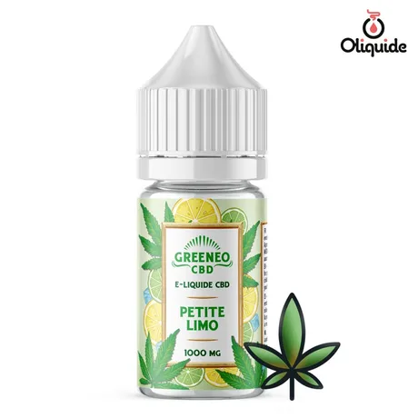 Greeneo 30ml La petite Limo CBD Greeneo 30 ml de la marque Greeneo
