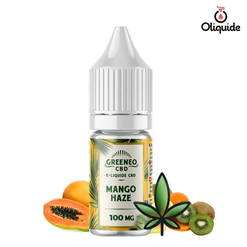 Plongez dans le Mango Haze CBD de Greeneo pour une immersion totale